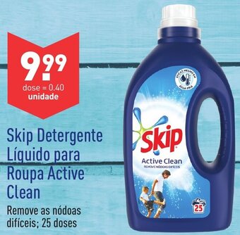 ALDI Skip Detergente Líquido para Roupa Active Clean promoção
