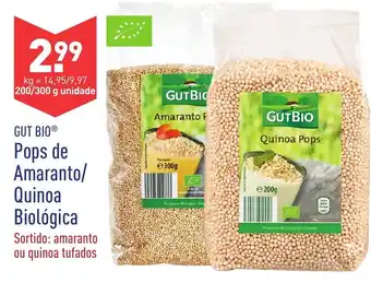 ALDI Pops de Amaranto/Quinoa Biológica 200/300g promoção