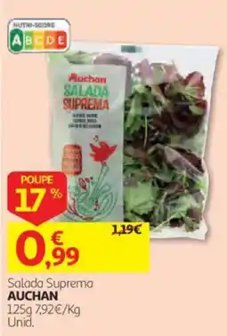 Auchan Salada Suprema Auchan promoção