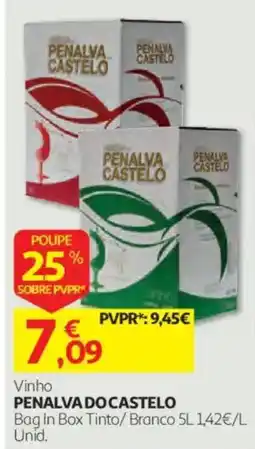 Auchan Vinho penalva do castelo promoção