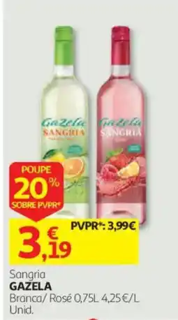 Auchan Sangria gazela promoção