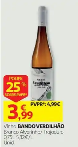 Auchan Vinho Bando Verdilhão promoção