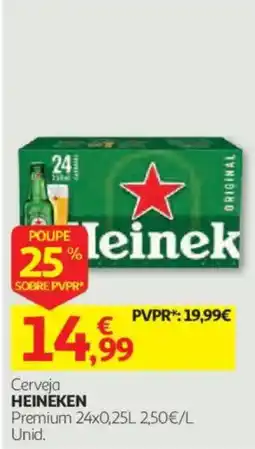 Auchan Cerveja Heineken Premium promoção