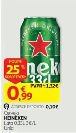 Auchan Cerveja Heineken promoção
