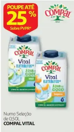 Auchan Compal vital promoção