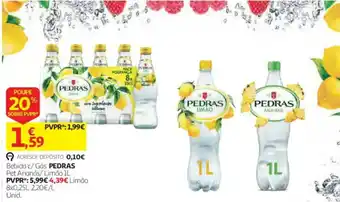 Auchan Bebida c/ Gás PEDRAS promoção