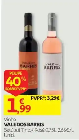 Auchan Vinho Vale dos Barris promoção