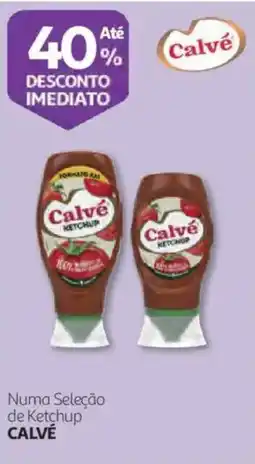 Auchan Calvé ketchup promoção