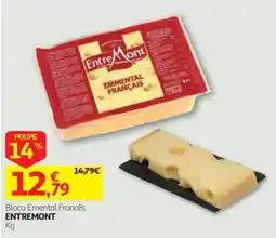 Auchan Bloco Emental Francês Entremont promoção