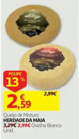Auchan Queijo de Mistura Herdade da Maia promoção