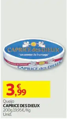Auchan Queijo caprice des dieux promoção