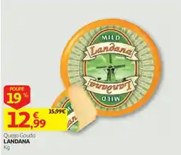 Auchan Queijo Gouda Landana promoção