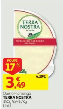 Auchan Queijo Flamengo Terra Nostro promoção