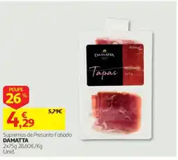Auchan Supremos de Presunto Fatiado Damatta promoção