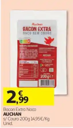 Auchan Bacon Extra Naco Auchan promoção