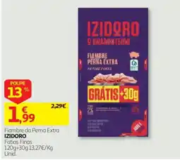 Auchan Fiambre da perna extra izidoro promoção