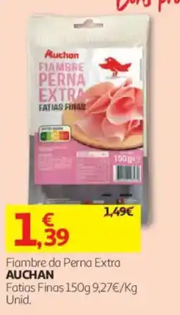Auchan Fiambre da Perna Extra Auchan promoção