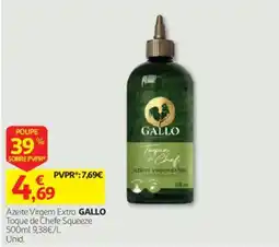 Auchan Azeite Virgem Extra Gallo promoção