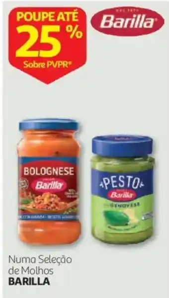 Numa Seleção de Molhos Barilla