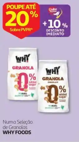 Auchan Granola why foods promoção