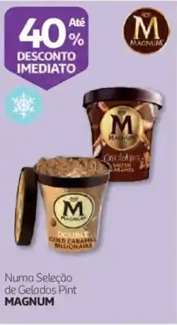 Auchan Gelados Pint Magnum promoção