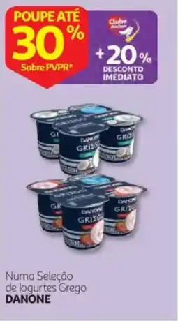 Auchan Numa Seleção de Iogurtes Grego Danone promoção