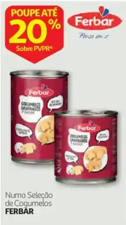 Auchan Cogumelos laminados ferbar promoção