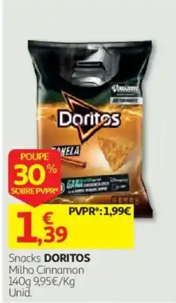 Auchan Snacks DORITOS Milho Cinnamon promoção