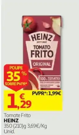 Auchan Tomate Frito Heinz promoção