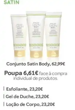 Mary Kay Satin Body promoção
