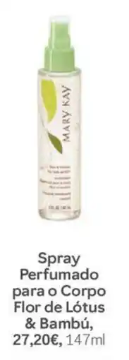Mary Kay Mary Kay spray perfumado para o corpo flor de lótus & bambú promoção