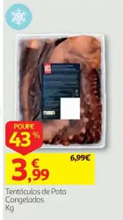 Auchan Tentáculos de Pota Congelados promoção