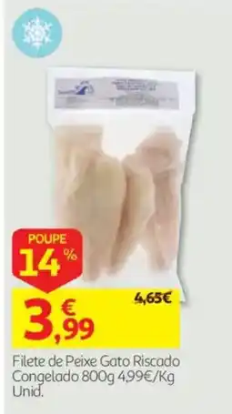 Auchan Filete de Peixe Gato Riscado promoção