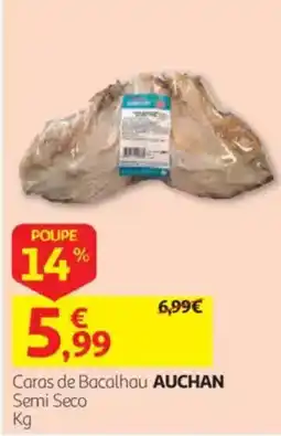 Auchan Caras de Bacalhau Auchan promoção
