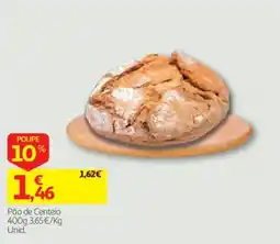 Auchan Pão de Centeio promoção