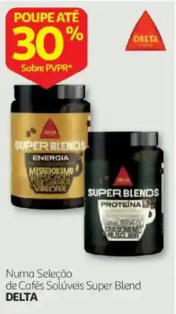 Auchan Cafés Solúveis Super Blend Delta promoção