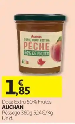 Auchan Doce Extra 50% Frutos Auchan promoção