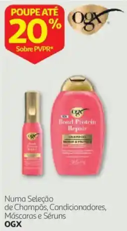 Auchan ogx bond protein repair shampoo promoção