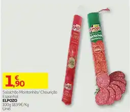 Auchan Salsichão Montanhês/ Chourição Espanhol Elpozo promoção