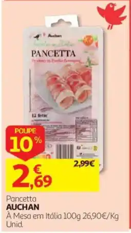 Auchan Pancetta auchan promoção