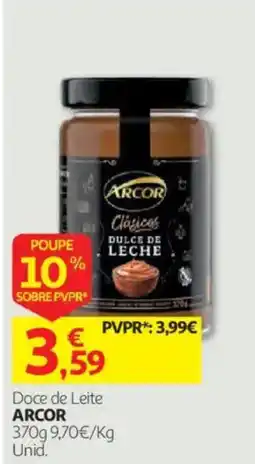 Auchan Doce de Leite Arcor promoção
