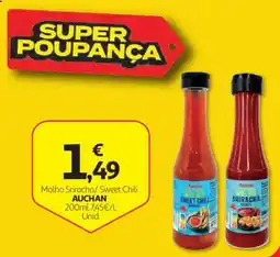Auchan molho sriracha sweet chili auchan promoção