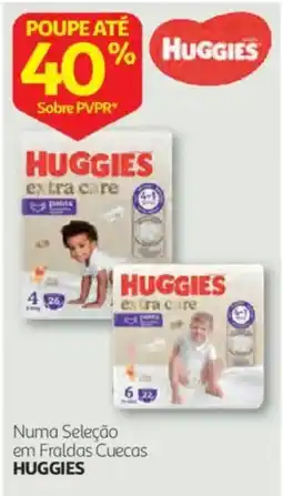 Auchan Fraldas Cucas Huggies promoção
