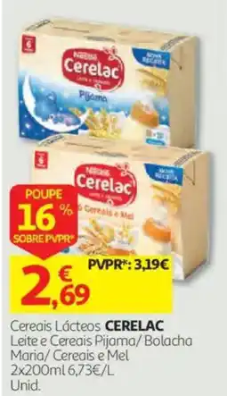 Auchan Cereais Lácteos CERELAC promoção