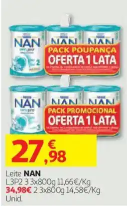 Auchan Leite NAN promoção