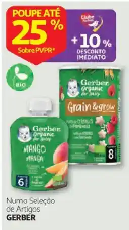 Auchan Gerber organic for baby mango manga promoção