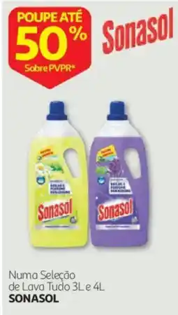 Auchan Lava Tudo Sonasol promoção