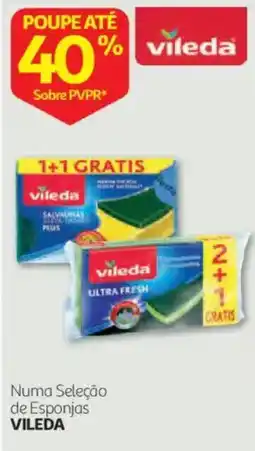 Auchan esponjas vileda promoção