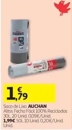 Auchan Saco de lixo auchan promoção