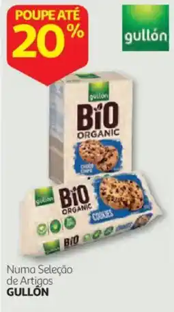 Auchan Cookies bio organic gullón promoção